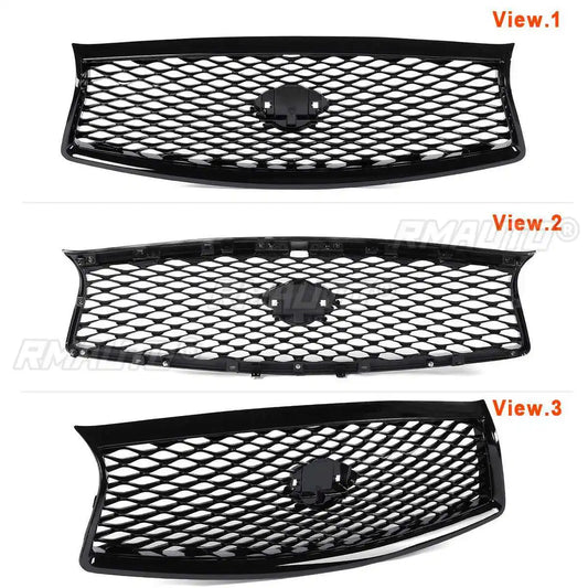 Front Center Mesh Grille for Infiniti Q50 / Q50S (2014–2022)
