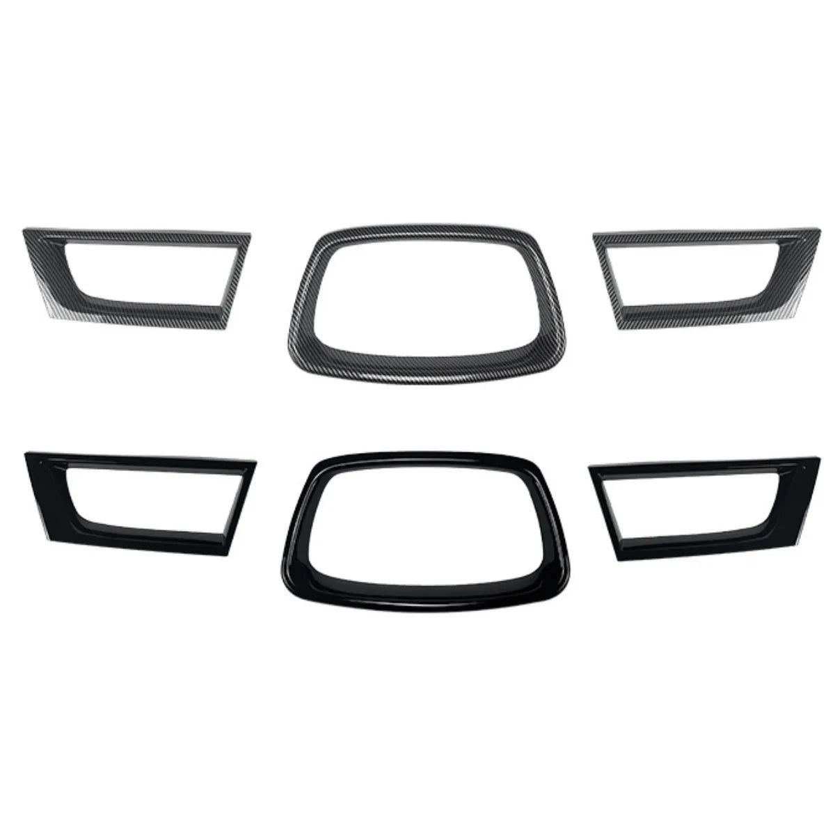 Front Grille Set for Subaru Impreza WRX STI (2006–2007)