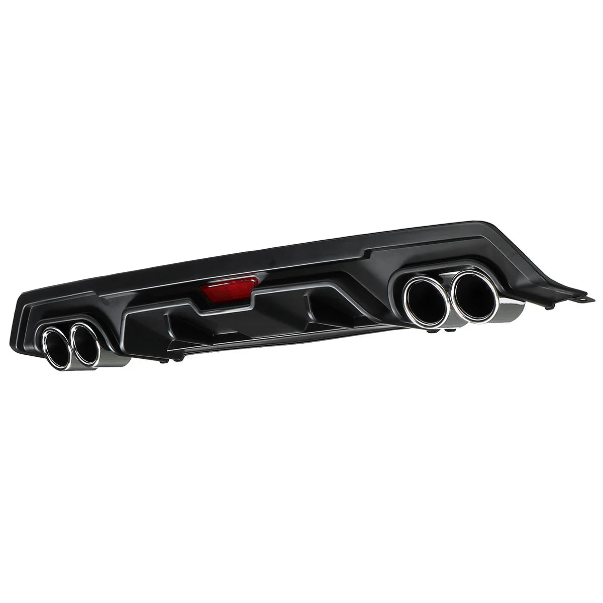 Rear Bumper Diffuser with Dual Exhaust Tips for Honda Civic (2016–2018)