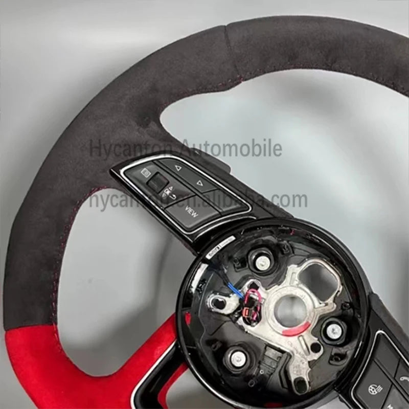 Audi A4 / A5 B9 Smooth Leather Sport Steering Wheel (With Buttons)