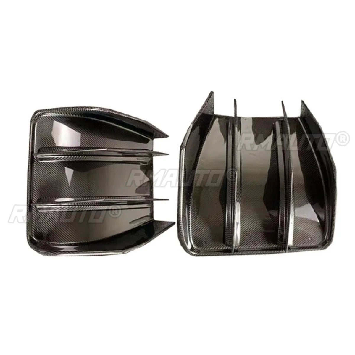 Carbon Fiber Rear Bumper Lip Splitters – Corvette C7 (2014–2019)