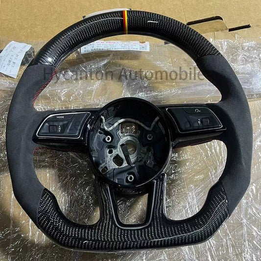 Audi A4 / A5 Alcantara Performance Steering Wheel – Flat Bottom Sport Upgrade