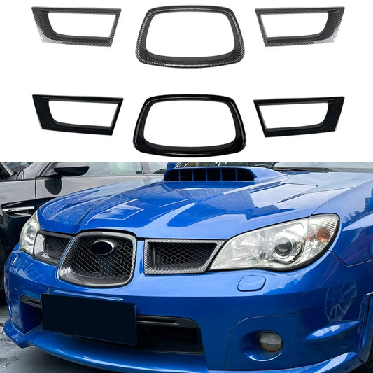 Front Grille Set for Subaru Impreza WRX STI (2006–2007)