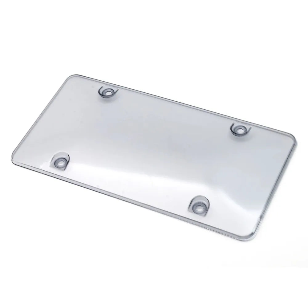 Tinted License Plate Cover – Protective Acrylic Frame