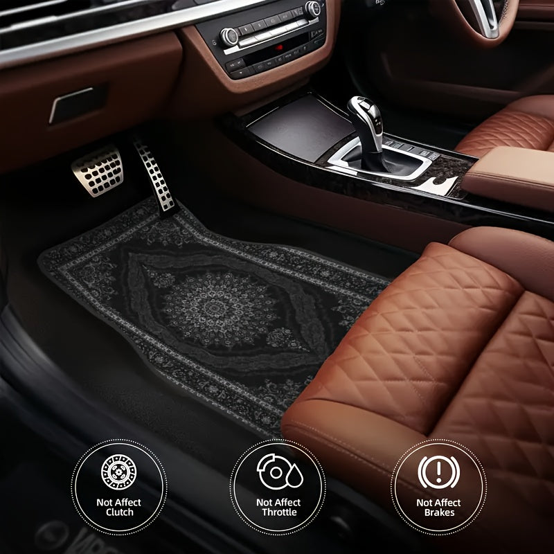 4pcs Luxury European-Style Car Floor Mats