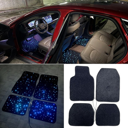 Fiber Optic LED Car Floor Mats – Ambient Light Design