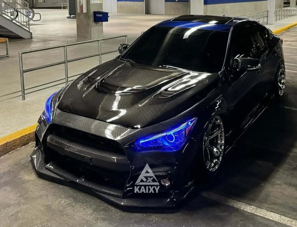 LB V2 Style Front Bumper – Infiniti Q50 (2015–2023)