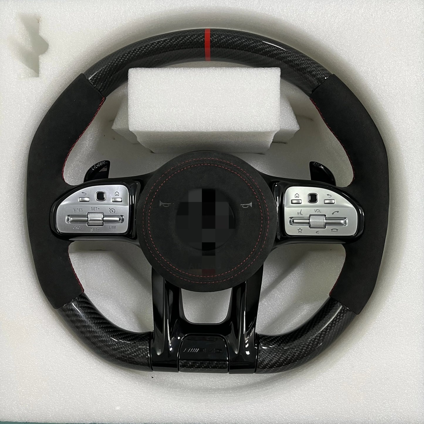 Mercedes-Benz AMG Carbon Fiber Steering Wheel – W205 / W213 / W177 / W166