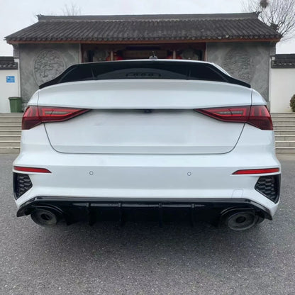 Sport Rear Diffuser Lip – Audi A3 Sedan (2021–2024)
