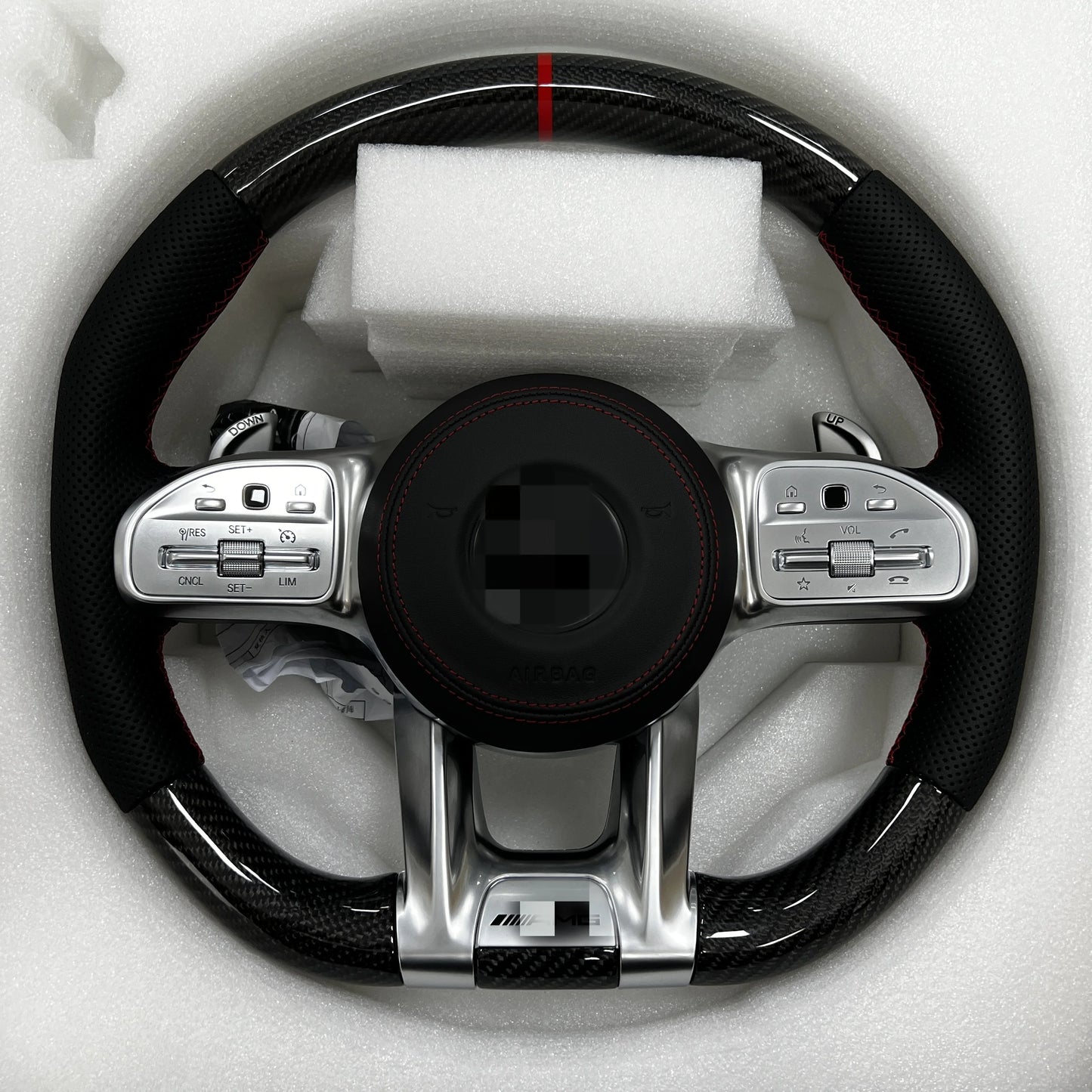 Mercedes-Benz AMG Carbon Fiber Steering Wheel – W205 / W213 / W177 / W166