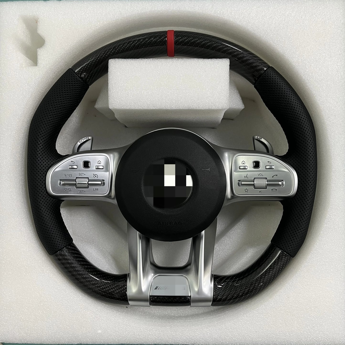 Mercedes-Benz AMG Carbon Fiber Steering Wheel – W205 / W213 / W177 / W166