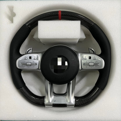 Mercedes-Benz AMG Carbon Fiber Steering Wheel – W205 / W213 / W177 / W166