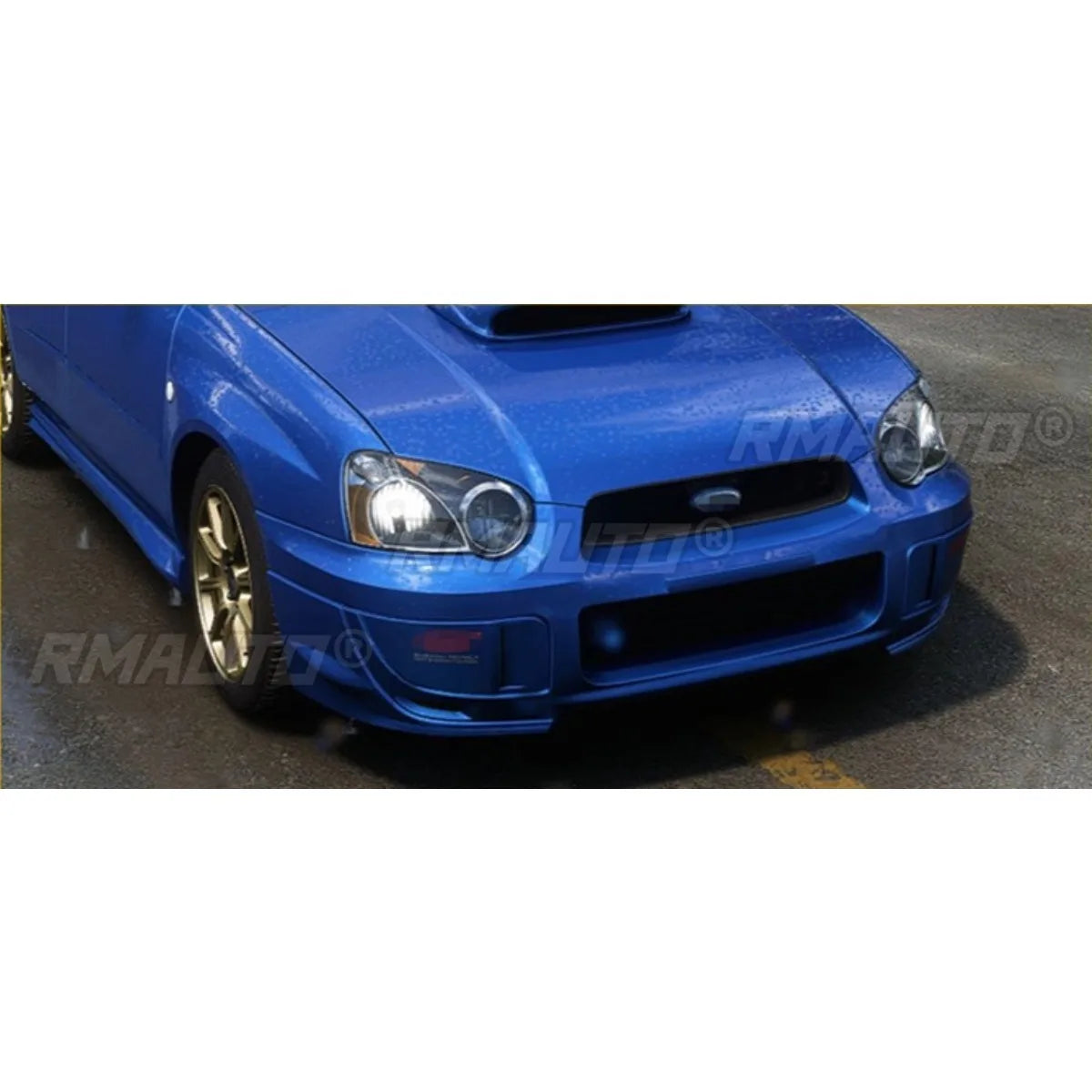 Subaru Impreza Front Bumper Grille – 2004–2005 Racing Style