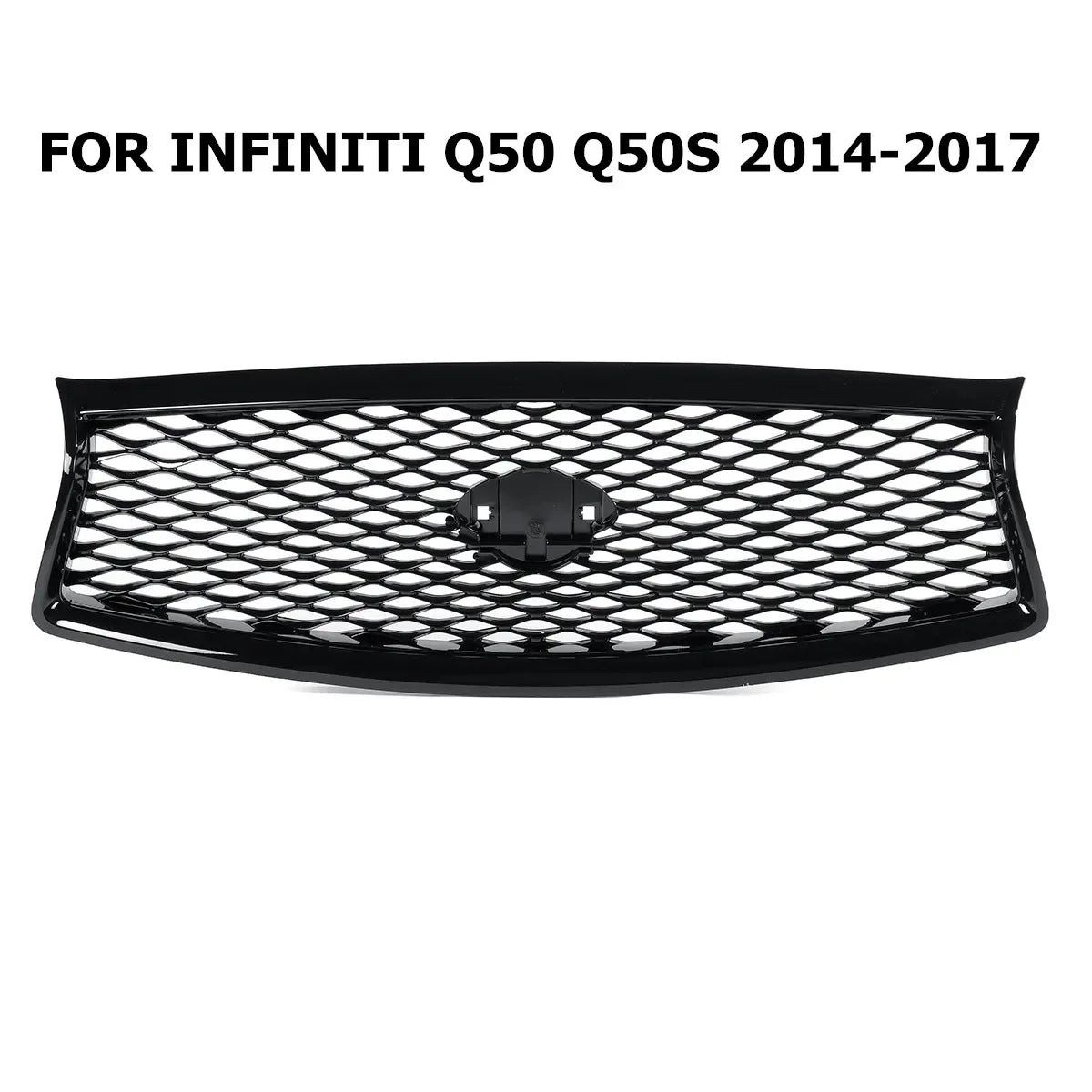 Front Center Mesh Grille for Infiniti Q50 / Q50S (2014–2022)