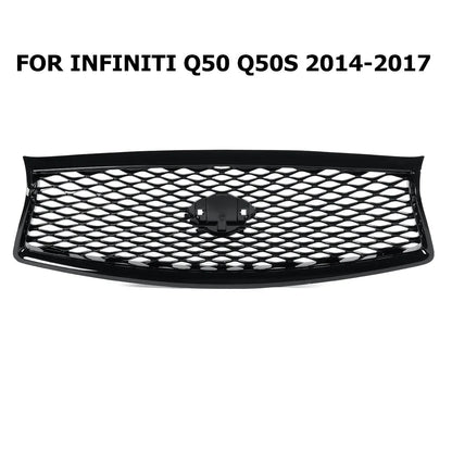 Front Center Mesh Grille for Infiniti Q50 / Q50S (2014–2022)