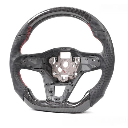 Volkswagen Tiguan / GTI (2022–2024) Suede & Carbon Fiber Steering Wheel