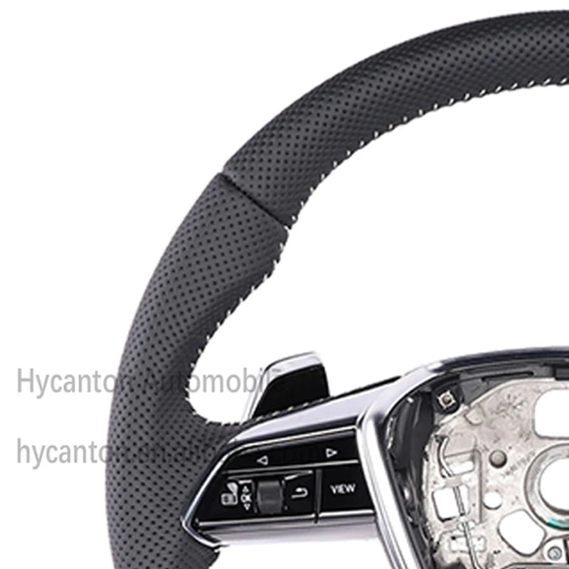 Audi A4 / A5 / A6 / A7 / A8 Custom Perforated Leather Steering Wheel