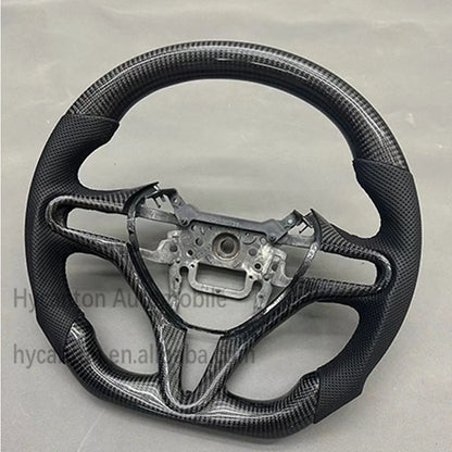 Honda Fit Carbon Fiber Steering Wheel – Perforated Leather Edition