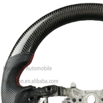 Honda Accord 10th Gen Carbon Fiber & Leather Steering Wheel