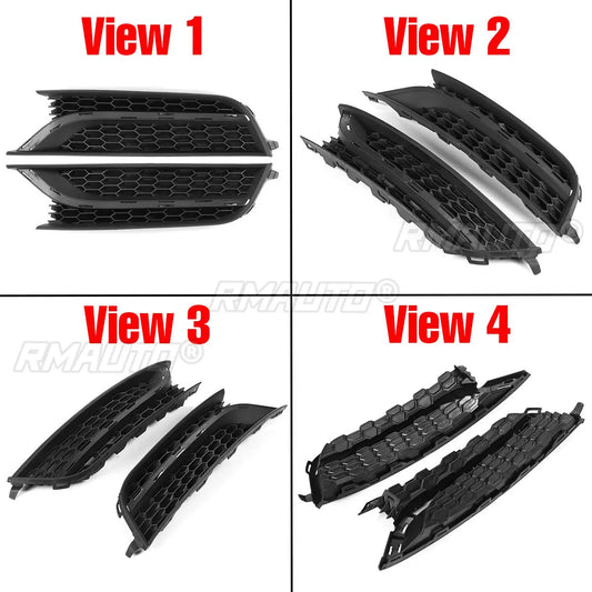 Fog Light Grille Covers for Volkswagen Passat 2012–2015 – Pair