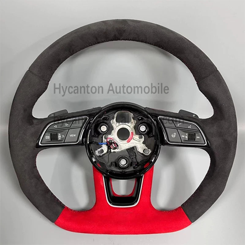 Audi A4 / A5 B9 Smooth Leather Sport Steering Wheel (With Buttons)