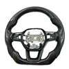 Honda Civic 11th Gen Carbon Fiber Steering Wheel – Perforated Leather Edition
