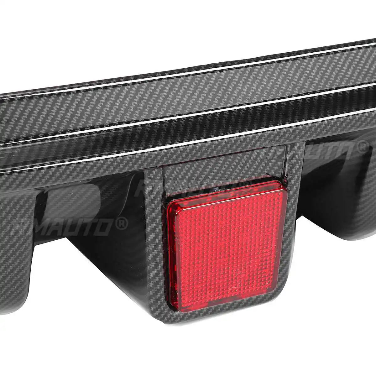 Rear Bumper Diffuser with LED Brake Light for Infiniti Q50 (2018–2019)