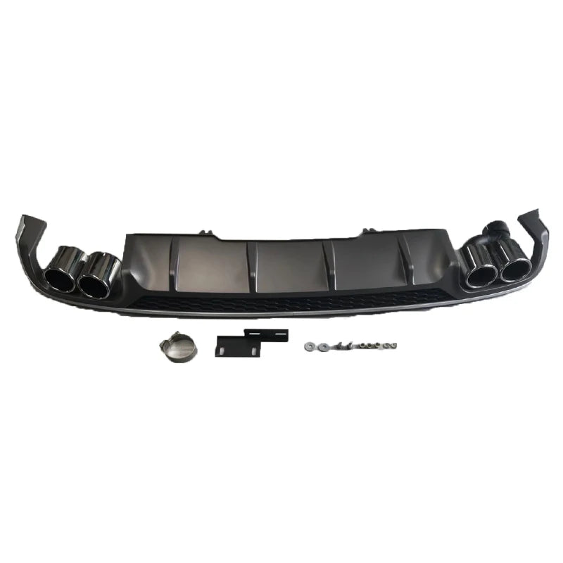 Rear Bumper Diffuser Lip – Audi A3 / A4L 2017–2018 Sport Style Upgrade