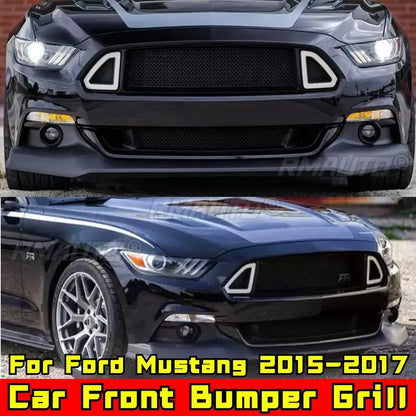 Front Bumper Grille for Ford Mustang (2015–2017)