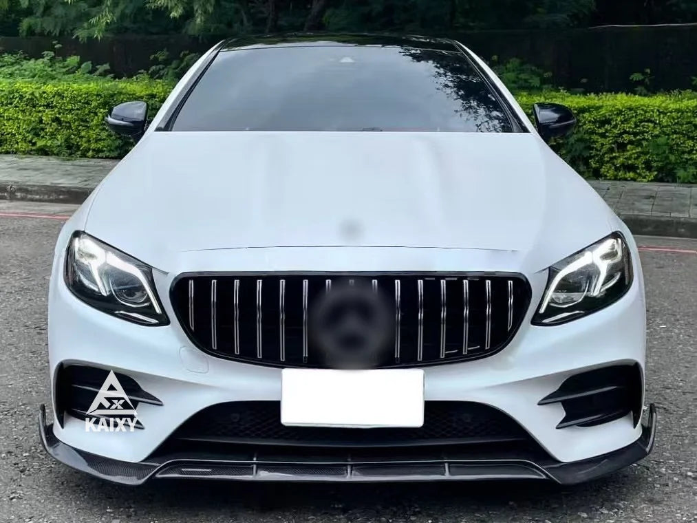 Mercedes-Benz E-Class Coupe C238 Carbon Fiber Front Lip (E63 Style)