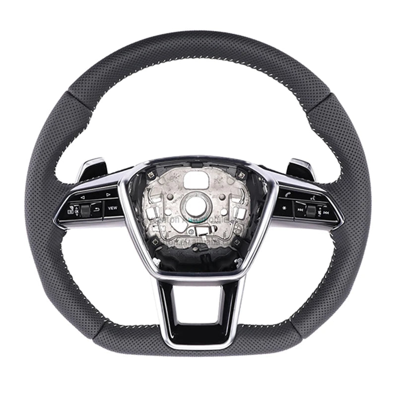 Audi A4 / A5 / A6 / A7 / A8 Custom Perforated Leather Steering Wheel