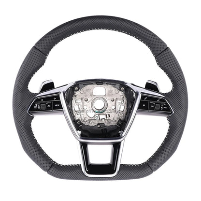 Audi A4 / A5 / A6 / A7 / A8 Custom Perforated Leather Steering Wheel
