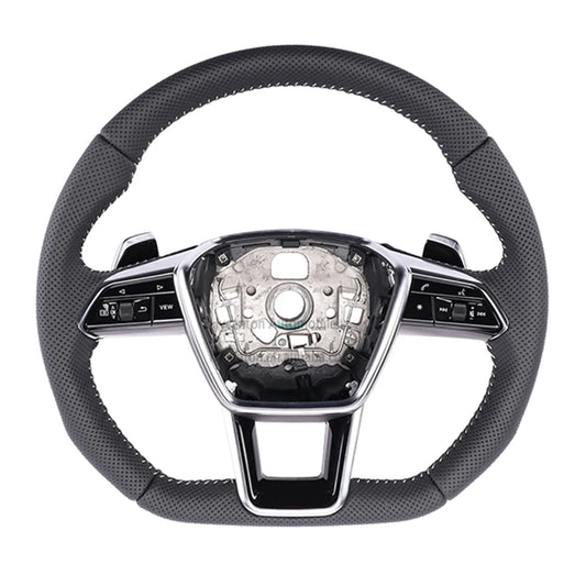Audi A4 / A5 / A6 / A7 / A8 Custom Perforated Leather Steering Wheel
