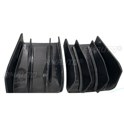Carbon Fiber Rear Bumper Lip Splitters – Corvette C7 (2014–2019)