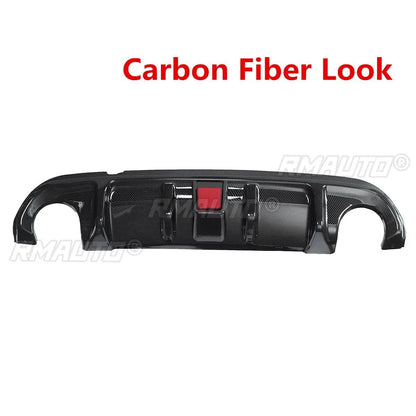 Rear Bumper Diffuser with LED Brake Light for Infiniti Q50 (2018–2019)