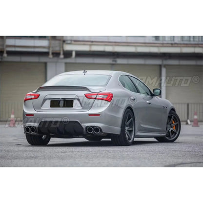 Carbon Fiber Style Rear Diffuser – Maserati Ghibli (2013–2018)