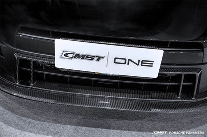 Porsche Panamera 976 (2024+) Dry Carbon Fiber Front Lip – CMST Style