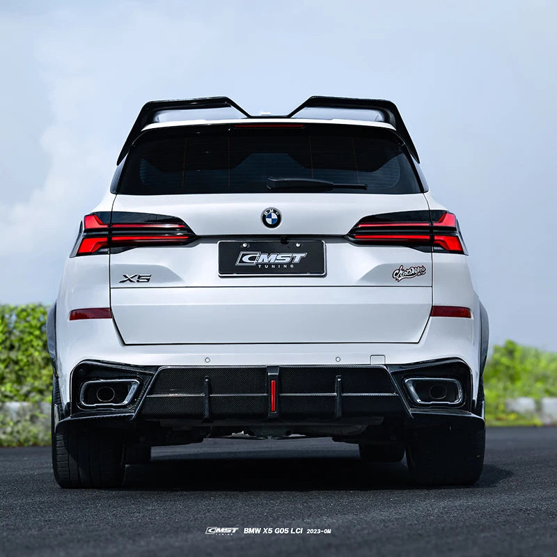 BMW X5 G05 LCI (2023+) Dry Carbon Fiber Rear Diffuser – CMST Style