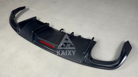 Audi A5 / S5 B8.5 Carbon Fiber Rear Diffuser with LED (2012–2016)