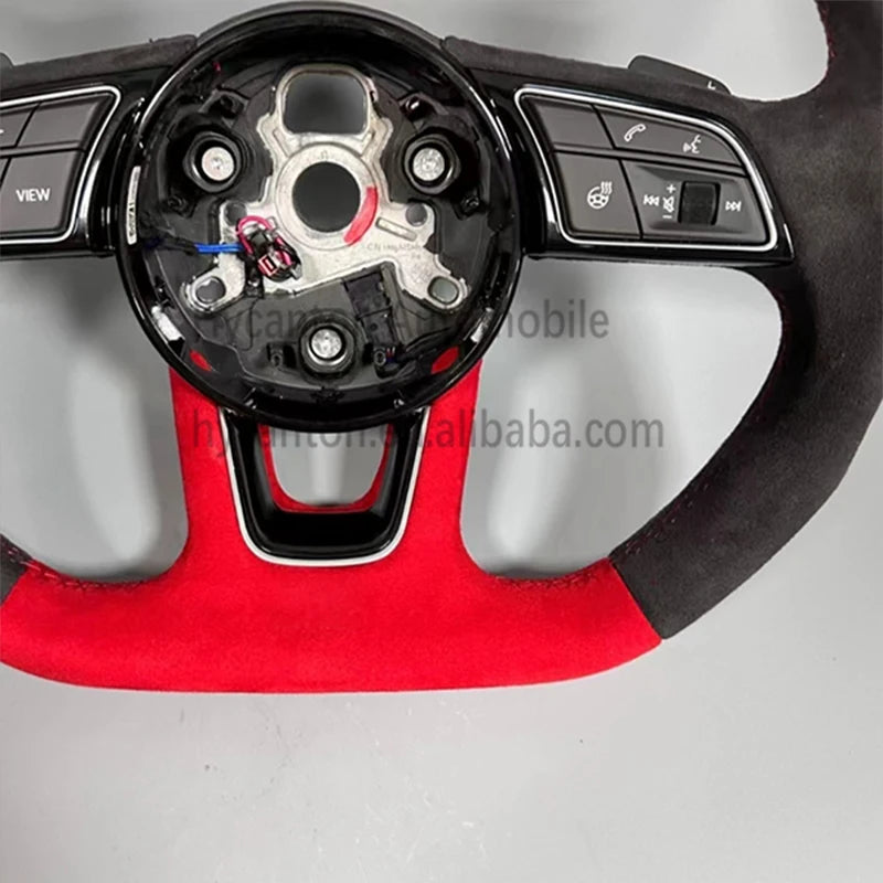 Audi A4 / A5 B9 Smooth Leather Sport Steering Wheel (With Buttons)