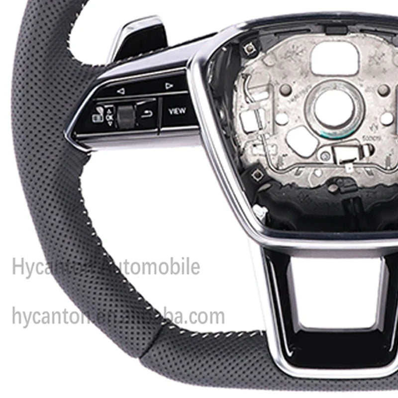 Audi A4 / A5 / A6 / A7 / A8 Custom Perforated Leather Steering Wheel