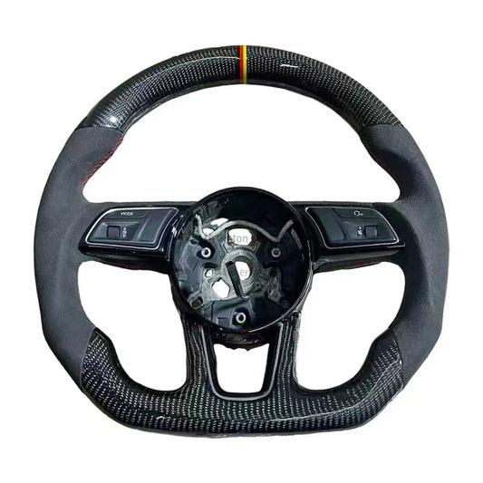 Audi A4 / A5 Alcantara Performance Steering Wheel – Flat Bottom Sport Upgrade