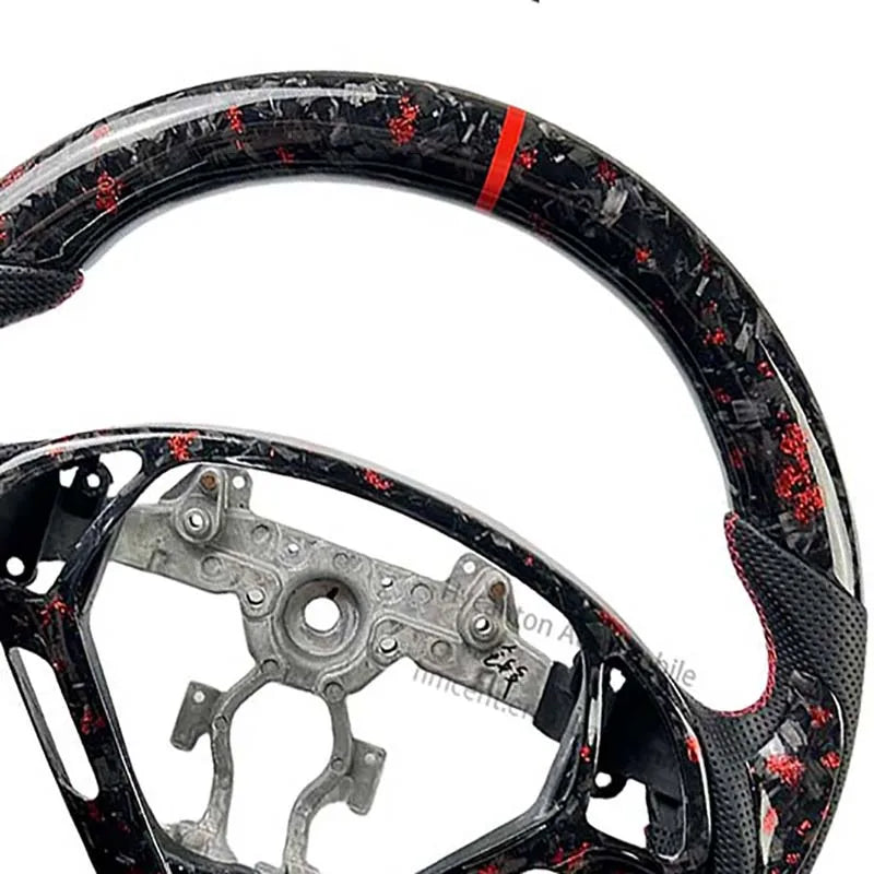 Infiniti G37 (2008–2017) Forged Carbon Fiber Steering Wheel – Perforated Leather
