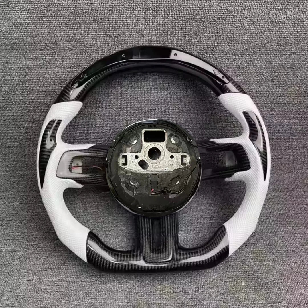 Ford Mustang GT (2015–2023) Carbon Fiber LED Steering Wheel