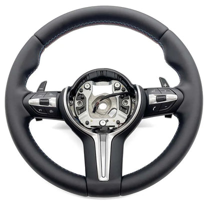 BMW F-Series Performance Steering Wheel – Custom Leather Sport Upgrade (F01–F30, M3 / M5 / M6)