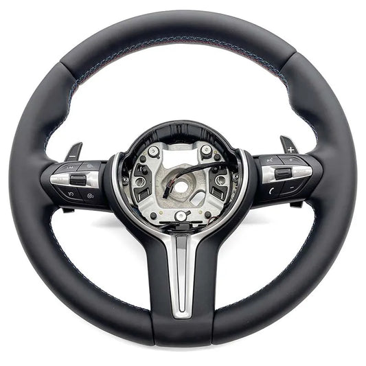 BMW F-Series Performance Steering Wheel – Custom Leather Sport Upgrade (F01–F30, M3 / M5 / M6)