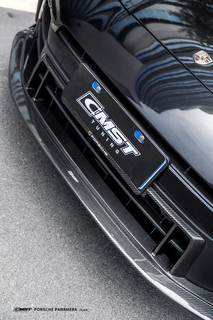 Porsche Panamera 976 (2024+) Dry Carbon Fiber Front Lip – CMST Style