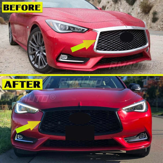 Infiniti Q60 Front Grille Trim (2017–2021)