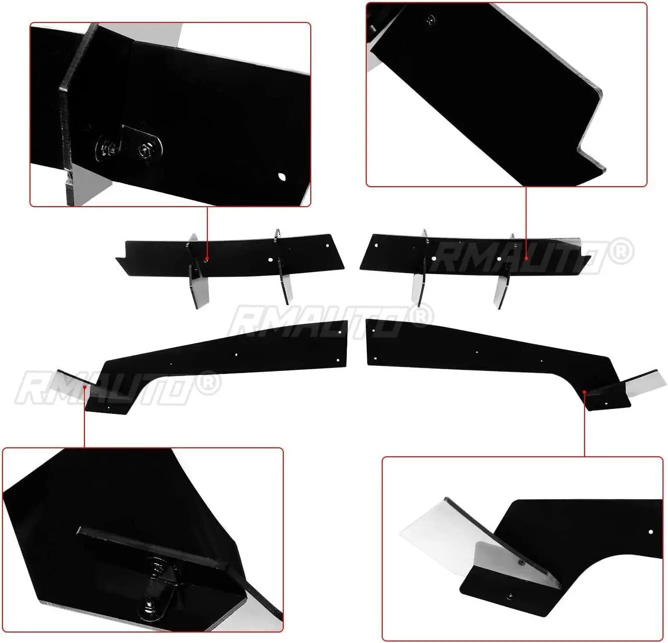 Rear Bumper Lip Diffuser for Ford Mustang (2018–2021)