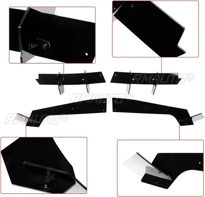 Rear Bumper Lip Diffuser for Ford Mustang (2018–2021)